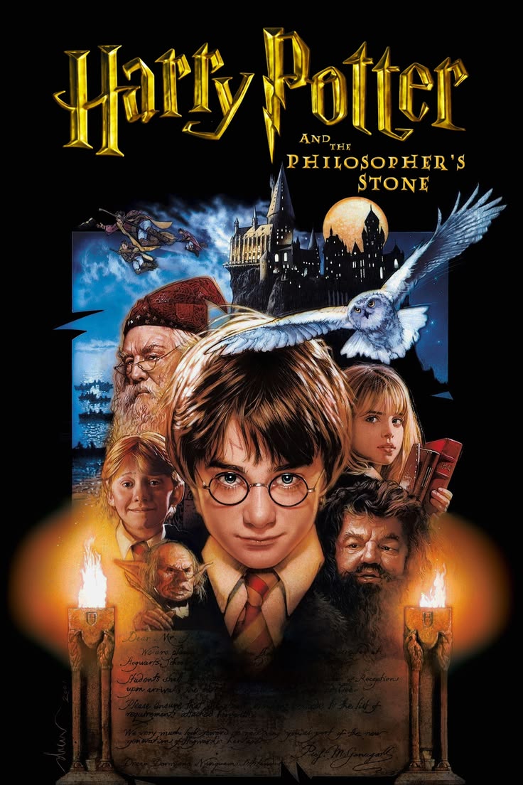 Arte de cinema: Harry Potter e a Pedra Filosofal